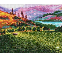 Алмазна мозаїка Harry Potter: Лабіринти Warner Bros. 40х50 Ідейка (AMO20359)