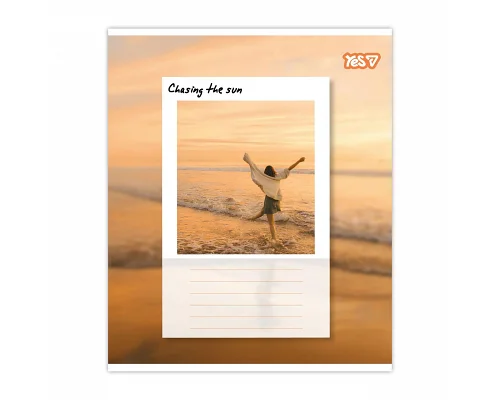 Зошит шкільний Yes Frame Your Life А5 24 аркушів клітинка (768844)