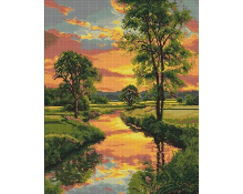 Алмазна мозаїка Річка за містом art_selena_ua 40х50 Ідейка (AMO20269)