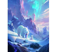 Алмазна мозаїка Полярні ведмеді 30*40см Dreamtoys (S20270)