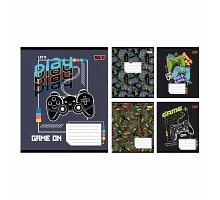 Зошит шкільний Yes Game А5 12 аркушів лінія (768665)