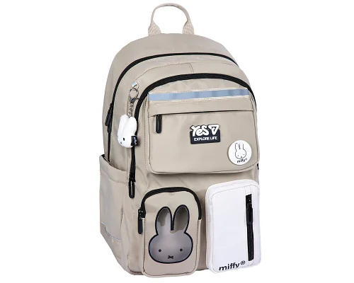 Рюкзак школьный Yes 2026 Miffy TS-43L (550340)