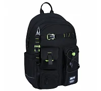 Рюкзак школьный Yes 2026 Just Black TS-43L (550480)