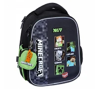 Рюкзак школьный каркасный Yes Minecraft Reality H-100S для мальчика 35 см (550223)