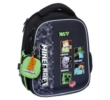 Рюкзак шкільний каркасний Yes Minecraft Reality H-100S для хлопця 35 см (550223)