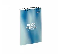 Зошит для записів Yes Good Things одинарна спіраль А6/80 аркушів (152496)