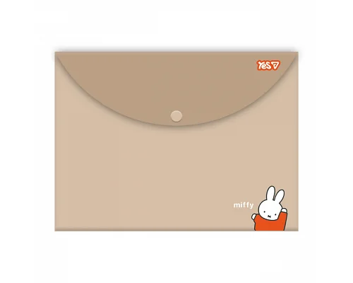 Папка-конверт Miffy А4 на кнопке YES (492450)
