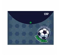 Папка-конверт Football А4 на кнопці YES (492379)