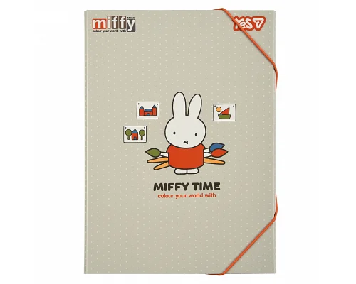 Папка для труда Yes Miffy A4 картонная (500257)