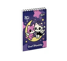 Зошит для записів Yes Best Friends Forever одинарна спіраль А7/80 аркушів (152363)