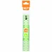 Линейка Yes Orange Line 15 см цветная прозрачная (370728)