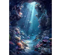 Алмазна мозаїка Морська велич 30*40см Dreamtoys (S20268)
