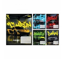Зошит шкільний 1Вересня Fearleslly forward А5 36 аркушів лінія (768675)