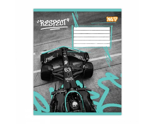 Зошит шкільний Yes Respect А5 36 аркушів лінія (768889)