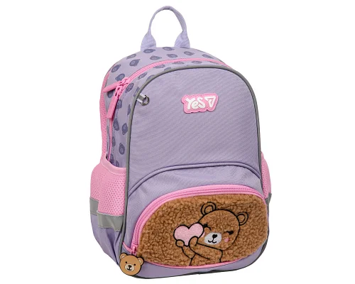 Рюкзак дитячий Yes Bear Heart K-34XS для дівчини 31 см (550445)