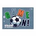 Альбом для малювання А4 12 аркушів скоба з перфорацією Football YES (130615)