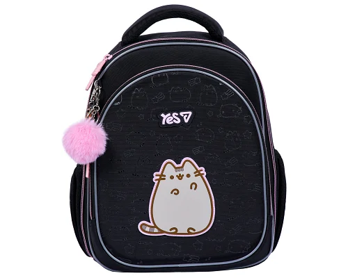 Рюкзак школьный полукаркасный Yes Pusheen S-109S для девочки 37 см (550233)