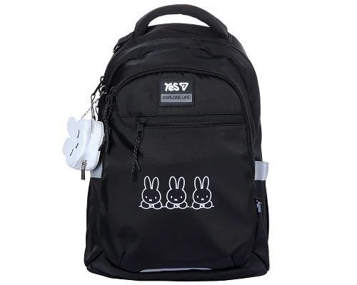 Рюкзак шкільний Yes Miffy Trio ТS-54M для дівчини 42 см (550327)
