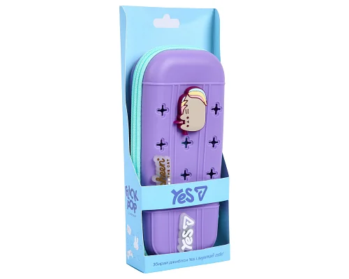 Пенал твердый с силиконовой панелью Yes Pusheen Summer PHS-4 для девочки (533838)