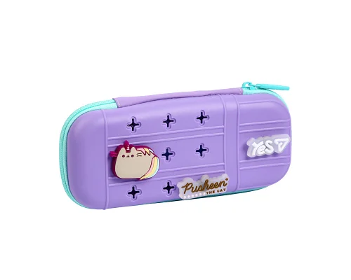 Пенал твердый с силиконовой панелью Yes Pusheen Summer PHS-4 для девочки (533838)