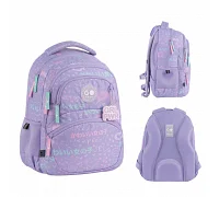 Рюкзак школьный шкільний GoPack Education Girl Rule спинка 40 см (GO26-175M-3)