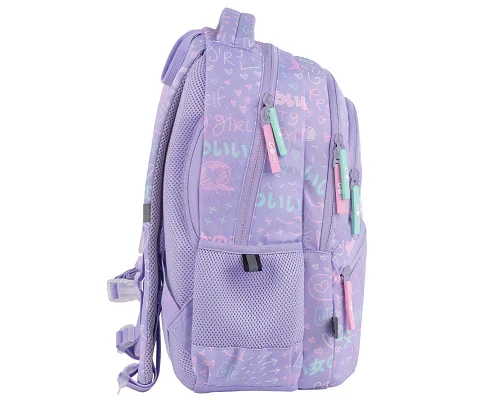 Рюкзак шкільний шкільний GoPack Education Girl Rule спинка 40 см (GO26-175M-3)