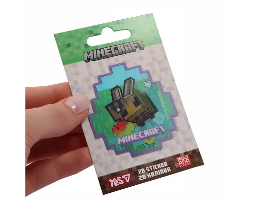 Наліпка 2D Yes Minecraft Spring Rabbit (708515)