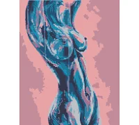 Алмазна мозаїка Жіноче тіло 40x50 см Орігамі (OD3403)