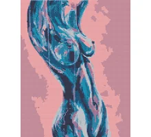 Алмазна мозаїка Жіноче тіло 40x50 см Орігамі (OD3403)