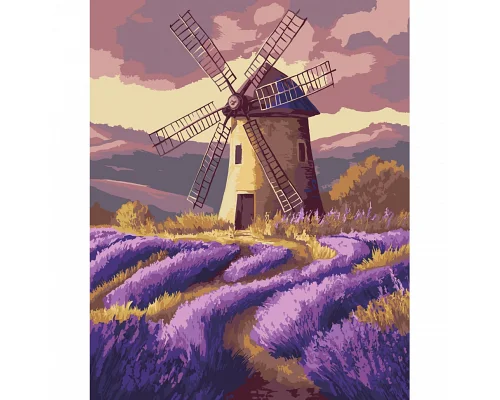 Картина за номерами  Млин у сутінках 11089-АС 40х50см by arttem_illustration Art Craft (11089-AC)