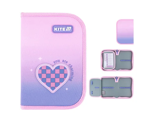 Пенал без наповнення Kite Charming, 1 відділення, 1 відворот (K26-621-1)