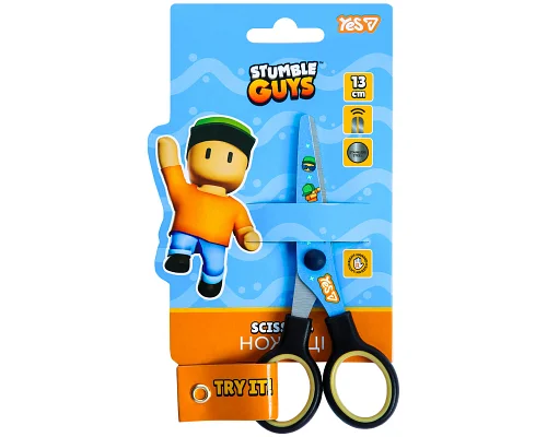 Ножиці Yes Stumble Guys 13 см з принтом на лезі (480483)