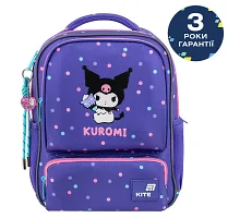 Рюкзак дитячий Kite Kids Kuromi спинка 32 см (HK26-559XS-1)