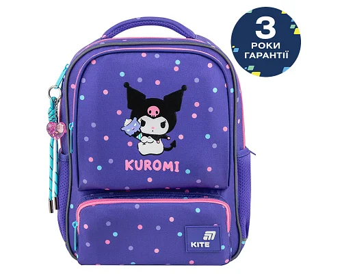 Рюкзак дитячий Kite Kids Kuromi спинка 32 см (HK26-559XS-1)