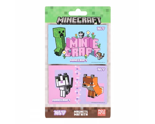 Магніти Yes Minecraft.Spring 6х9 см 2 шт 1 (708555)