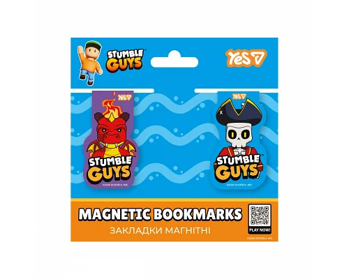 Закладки магнитные Yes Stumble Guys 2шт (708746)