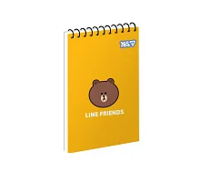 Зошит для записів Yes Line Frinds: Stay Cool одинарна спіраль А7/80 аркушів (152515)
