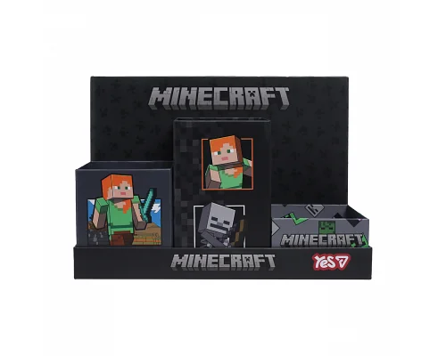 Набір органайзерів настільних Yes Minecraft 5 предметів картон (708618)