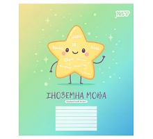 Зошит предметний Yes Funny school ІНОЗЕМНА МОВА 24 аркуші ліня (768549)