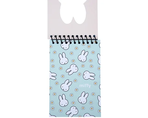 Блокнот Yes Miffy Flowers 100x150 с фигурной высечкой 60 листов клетка (152249)