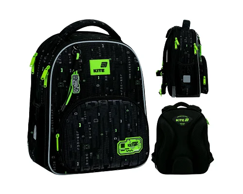 Рюкзак шкільний каркасний Kite Education Digital спинка 38 см (K26-556M-4)