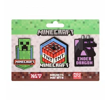 Магніти фігурні Yes Minecraft, 3 шт 2 (708543)