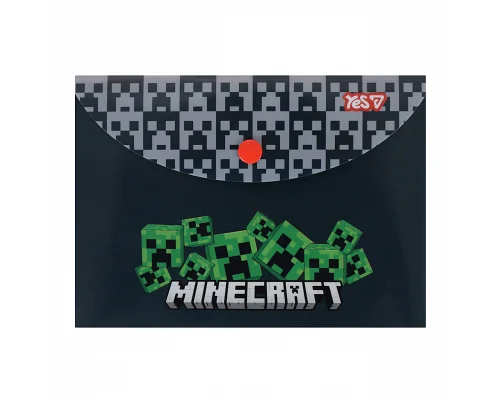 Папка-конверт Yes на кнопці Minecraft Creepers В6 (492344)