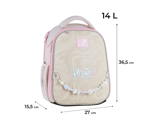 Рюкзак шкільний каркасний Kite Education Dazzling спинка 36 см (K26-555S-2)