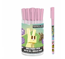Ручка шариковая Yes Minecraft,Spring 0,7 мм фиолетовая (412282)