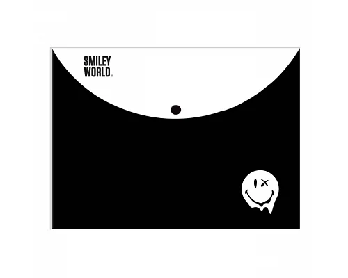 Папка-конверт Smiley World А4 на кнопці YES (492442)