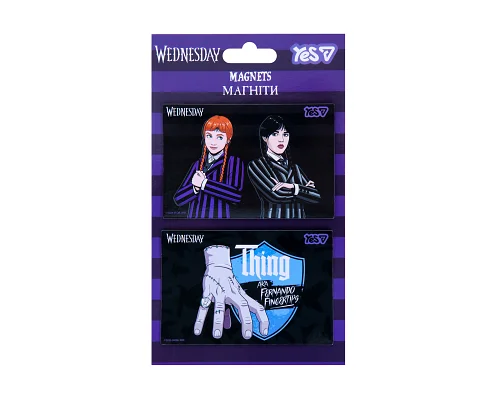 Магніти Yes Wednesday Thing 6х9 см 2 шт (708813)
