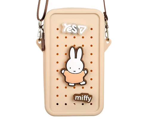 Сумка через плечо силиконовая Yes Miffy Bunny CBS-1 (550536)