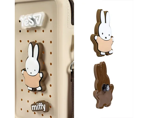 Сумка через плечо силиконовая Yes Miffy Bunny CBS-1 (550536)