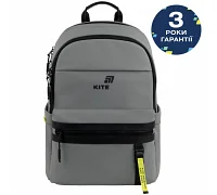 Рюкзак Kite Education teens Grey спинка 44 см (K26-2721L-1)